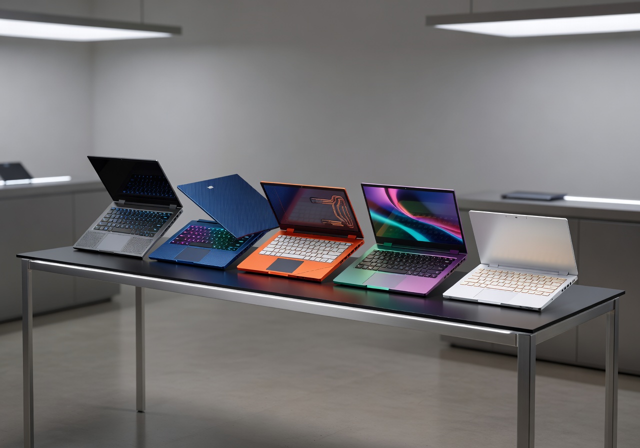 Alternate gaming laptops table