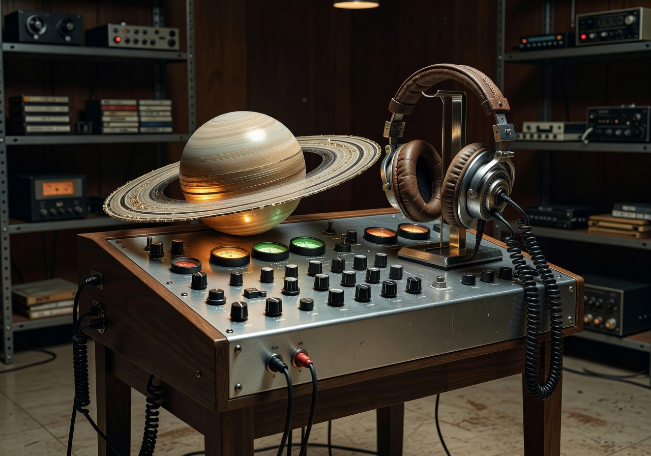Saturn headset listening station